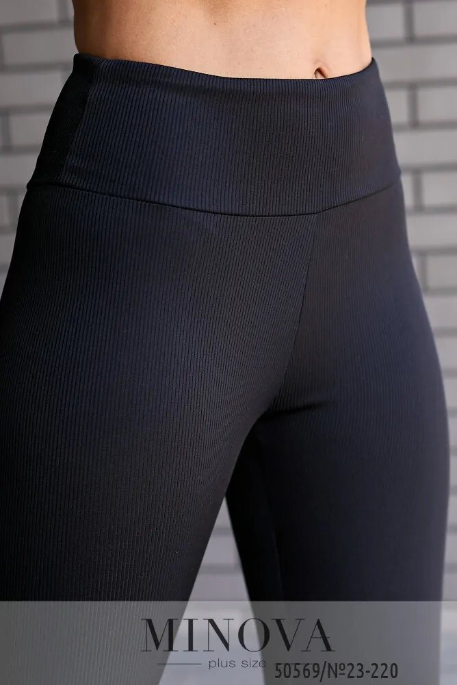 Лосины 23-220-черный Minova