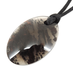 Кулон "Медея" обсидиан прозрачный асс.