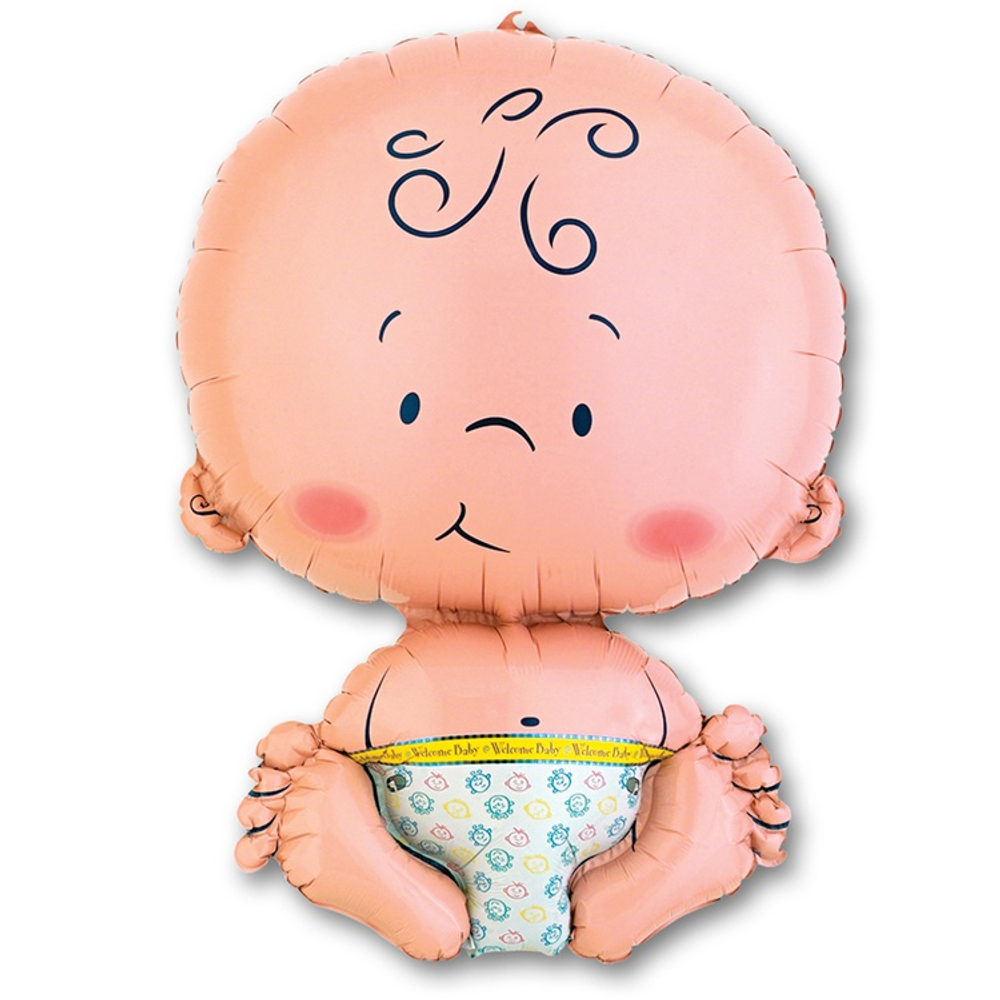 Шар Фольгированный Малыш (Розовый)