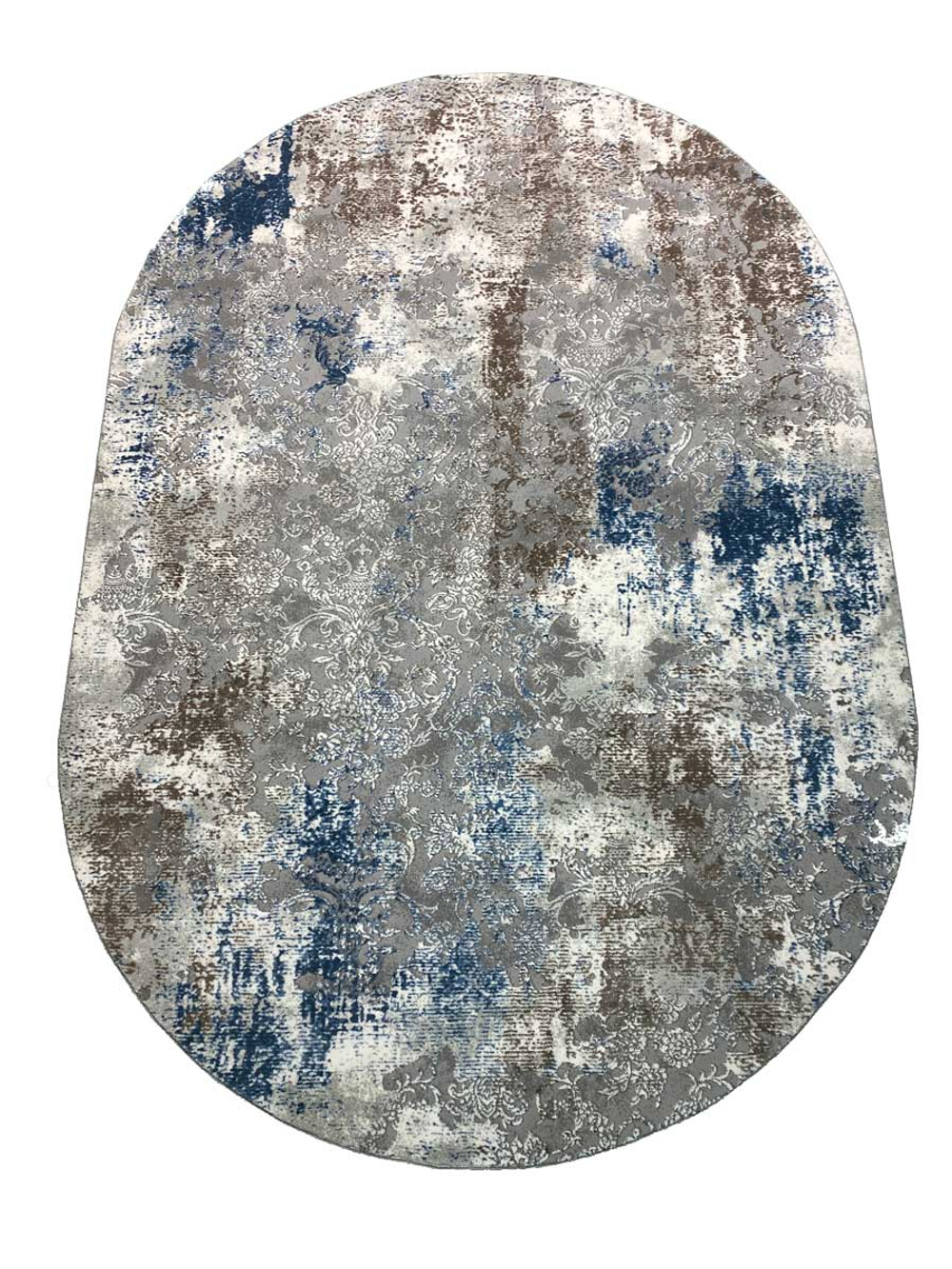 Ковер Armina 03853A Blue Овал