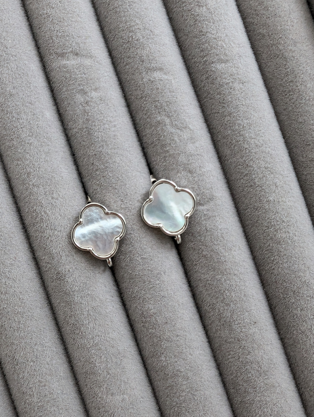 Швензы клевер с перламутром английский замок