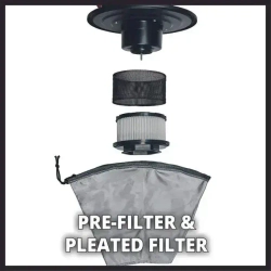 Пылесос для золы Einhell TC-AV 1720 DW 2351666