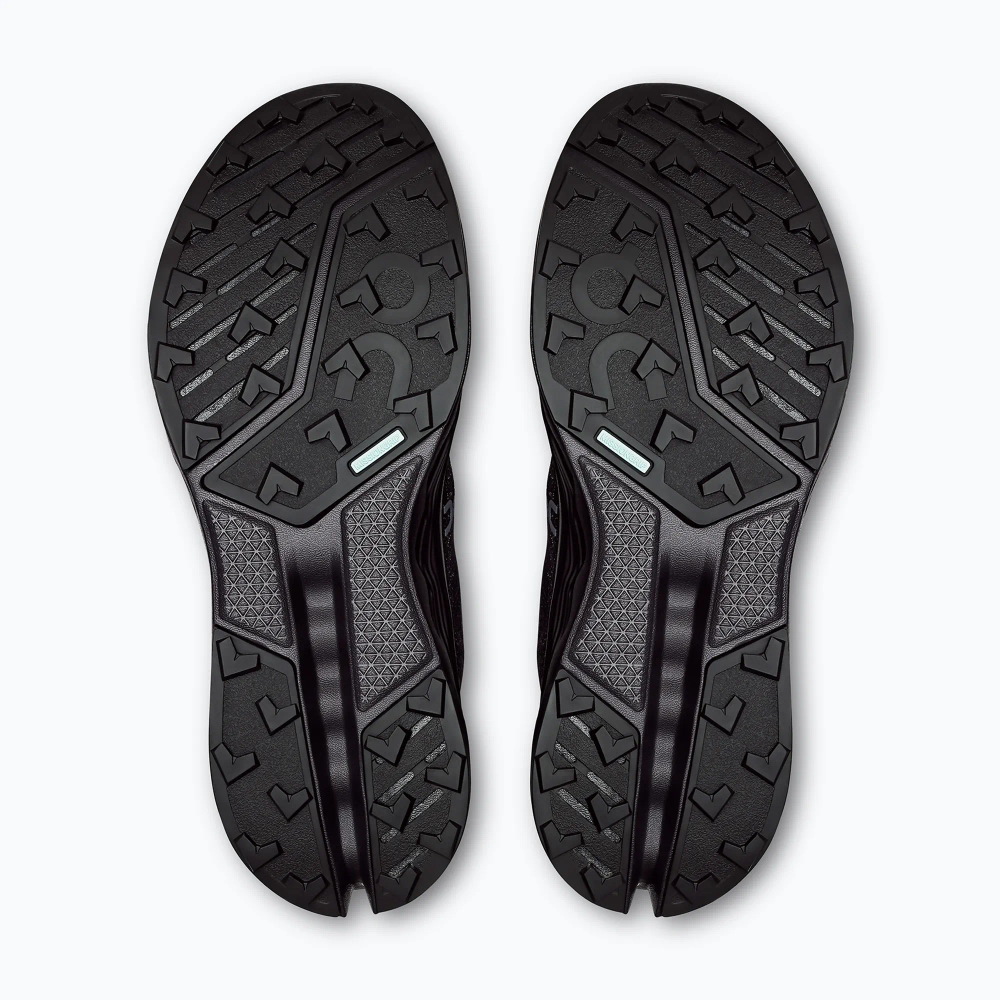 Кроссовки для бега On Cloudsurfer Trail 2 Waterproof black/black