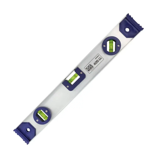 Скелетный строительный уровень Toolberg 400 мм, с линейкой, пузырьковый