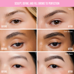 Jeffree Star Cosmetics Brow Designer Pencil - Точный карандаш для бровей оттенок Soft Black, 0 g