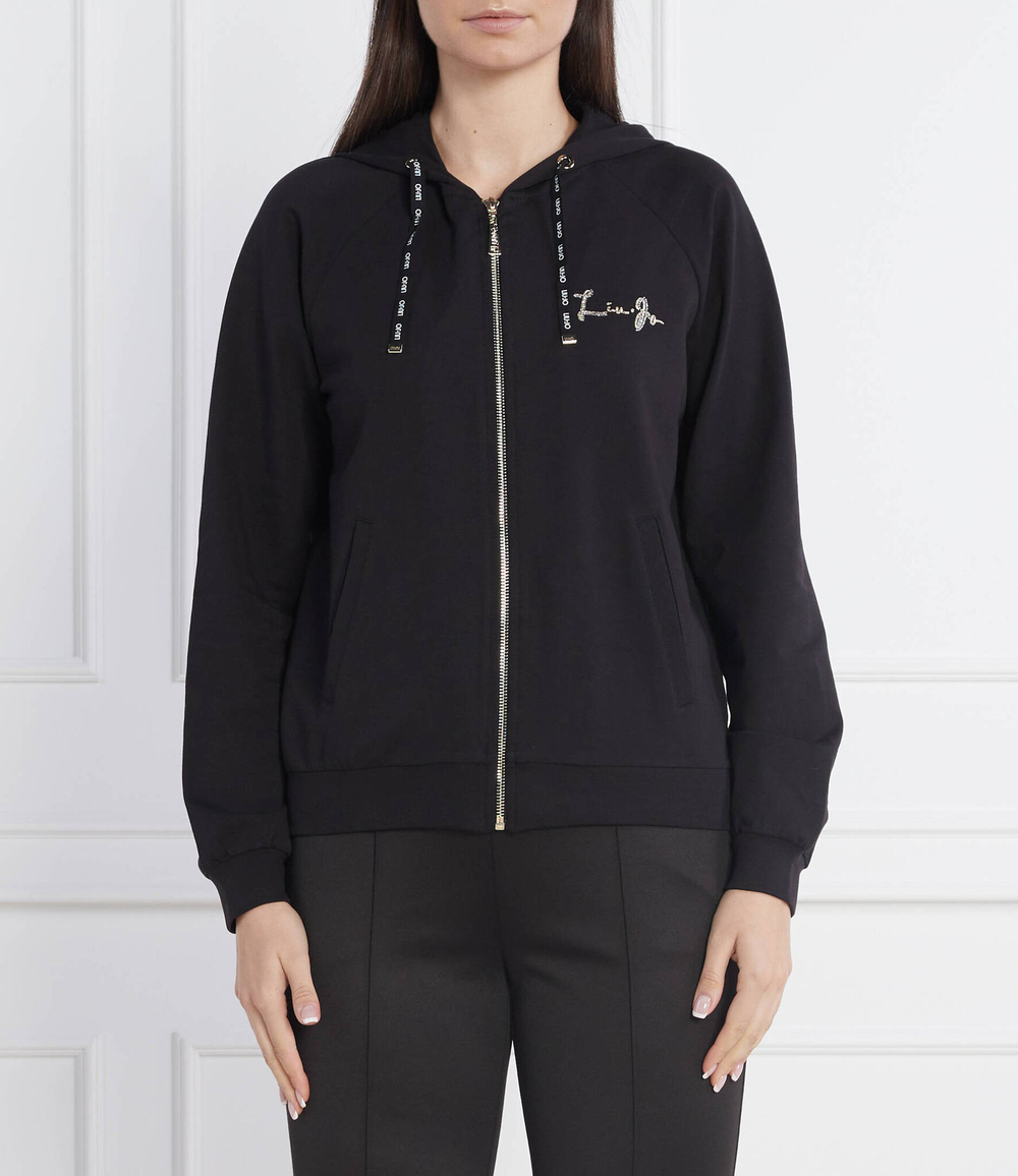 Худи Liu Jo Sport - черный(TF2167 F0090)