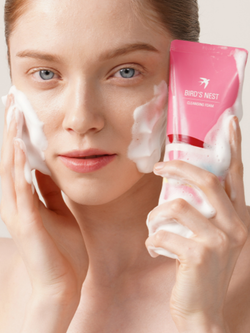 [J:ON] BIRD'S NEST CLEANSING FOAM Пенка для умывания ЛАСТОЧКИНО ГНЕЗДО, 100 мл