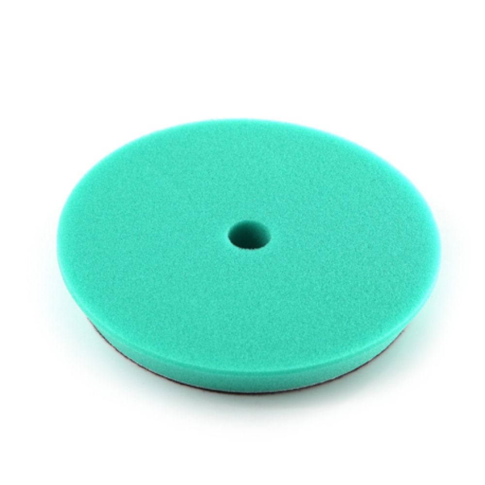 Shine Systems DA Foam Pad Green - полировальный круг экстра твердый зеленый, 130 мм