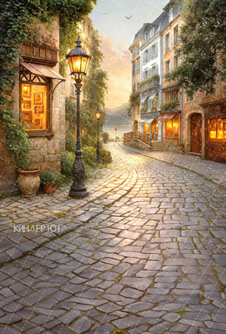 Фотофон "Винтажная улица" арт. ФФ903-79