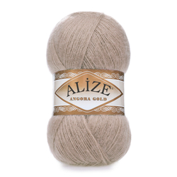 Пряжа Angora Gold, 100г, 550м, 20%шерсть,80%акрил (цена за 1 шт)