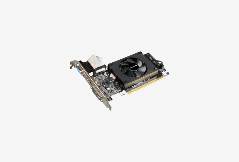 Видеокарта NVIDIA GeForce GT 710 Gigabyte 2Gb (GV-N710D3-2GL)