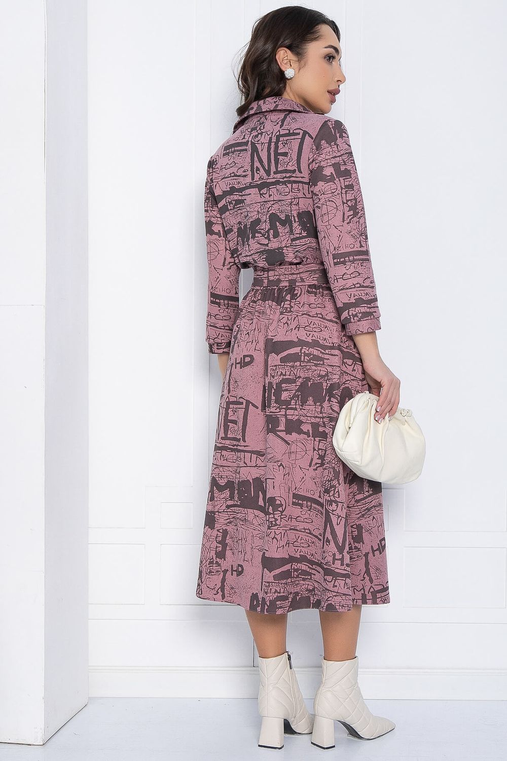 Платье Франческа (пыльно-розовое) П12583-18 LT Collection