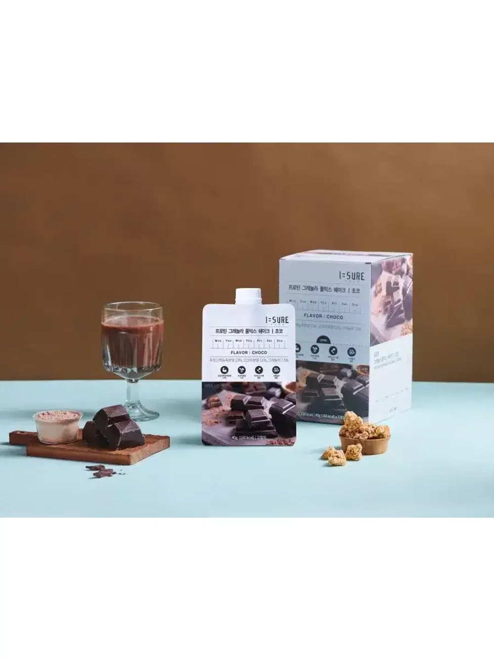 Фитнес-коктейль с гранолой ассорти вкусов 40 г * 7 шт