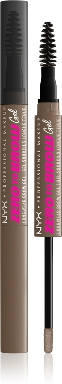 NYX Professional Makeup Zero To Brow Gel - , 2 ml