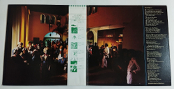 Винтажная виниловая пластинка LP Eagles Hotel California (Japan 1981) (Obi, Poster)