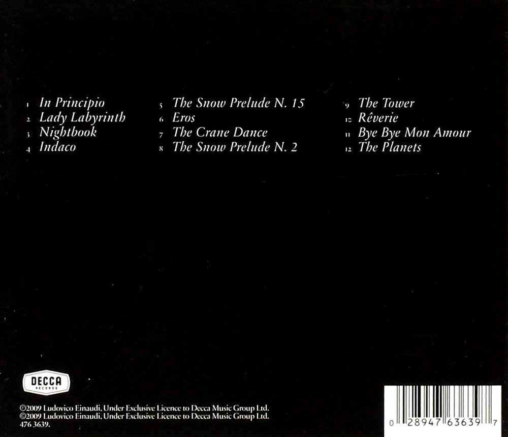 Ludovico Einaudi / Nightbook (CD)