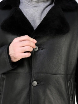 Дубленка зимняя натуральная куртка - пальто