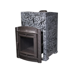 Печь банная «Атмосфера XL» в облицовке «Пироксенит ЭЛИТ»