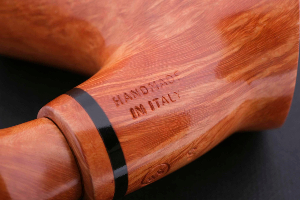 Курительная трубка Mastro De Paja 3B Stand-up со вставкой M282