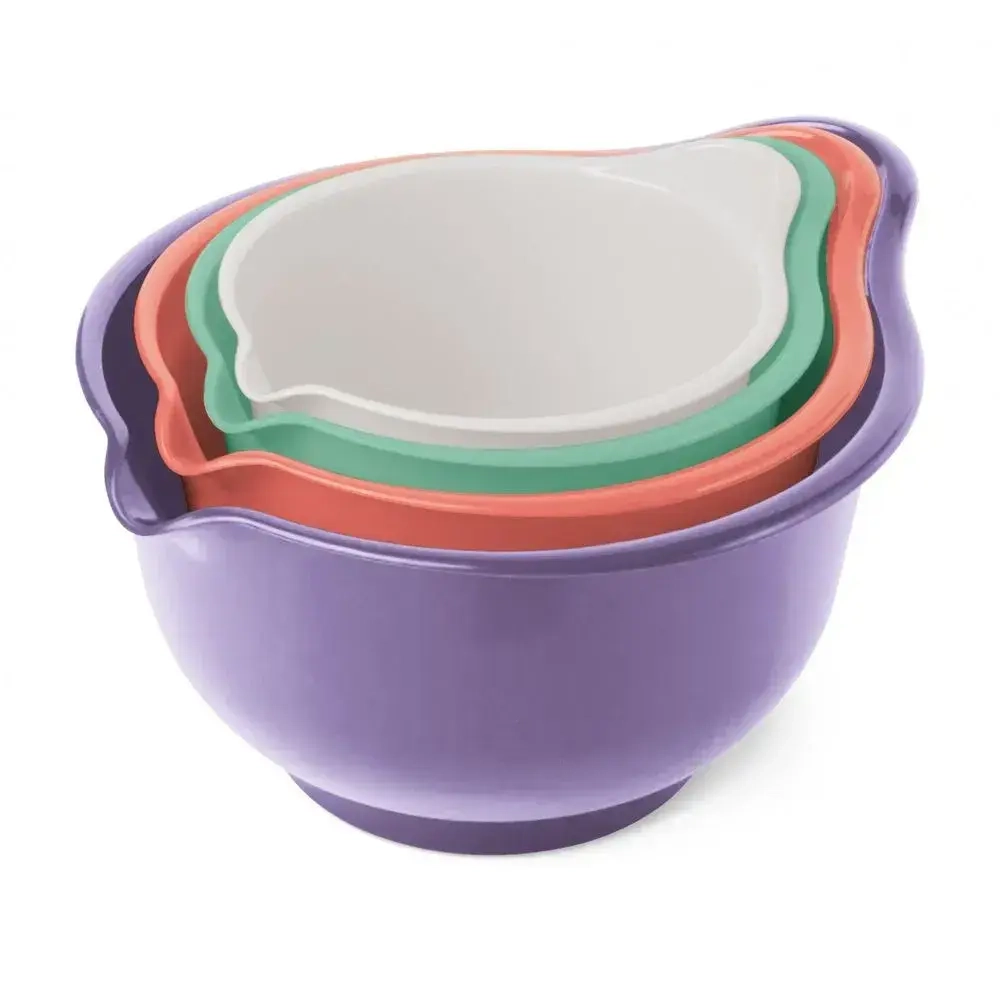 Миска для миксера Мадена набор 1.4л, 1.9л, 2.6л, 3.6л С439 (комплект 8 шт)