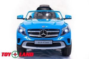 Детский электромобиль Toyland Mercedes-Benz GLA синий фото №2