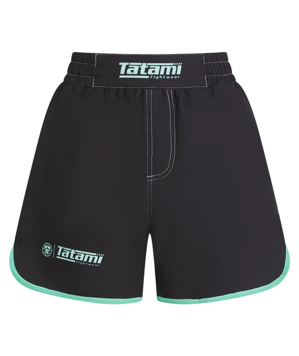 Женские шорты Tatami CONTRAST - MINT & BLACK