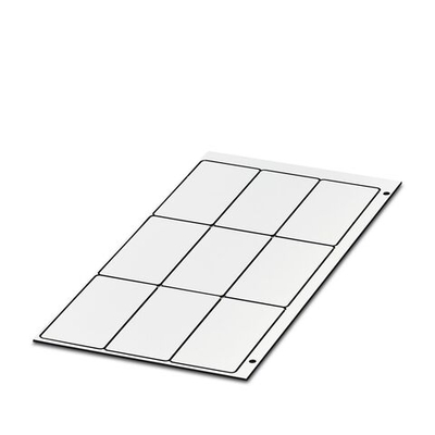 0824433 - GPE 60X30 WH/R CUS - Гравировочный материал