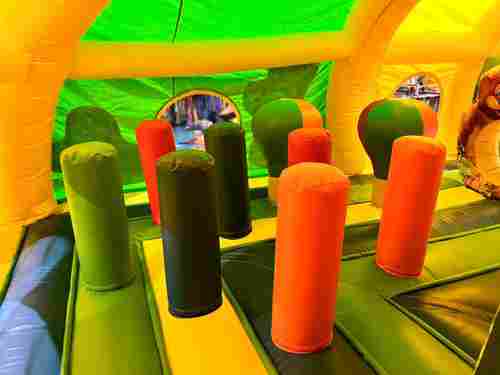 Надувной батут «Тоннель обезьяна», 9x8x3 м.