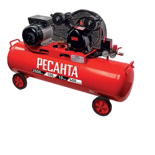 Компрессор Ресанта КП-100/400Р, арт. 74/7/5