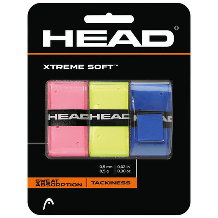 Овергрип HEAD Xtreme Soft 285104-MX, мультиколор
