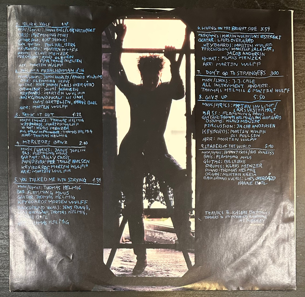 Hanne Boel- Black Wolf (Голландия 1988г.)