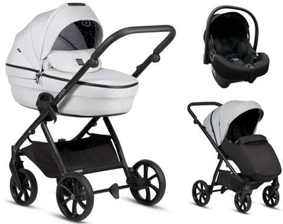 Детская коляска Tutis Uno 6 Plus Essential collection 3 в 1 с автокреслом Elo Lux EduSky Black 1602142 Risso