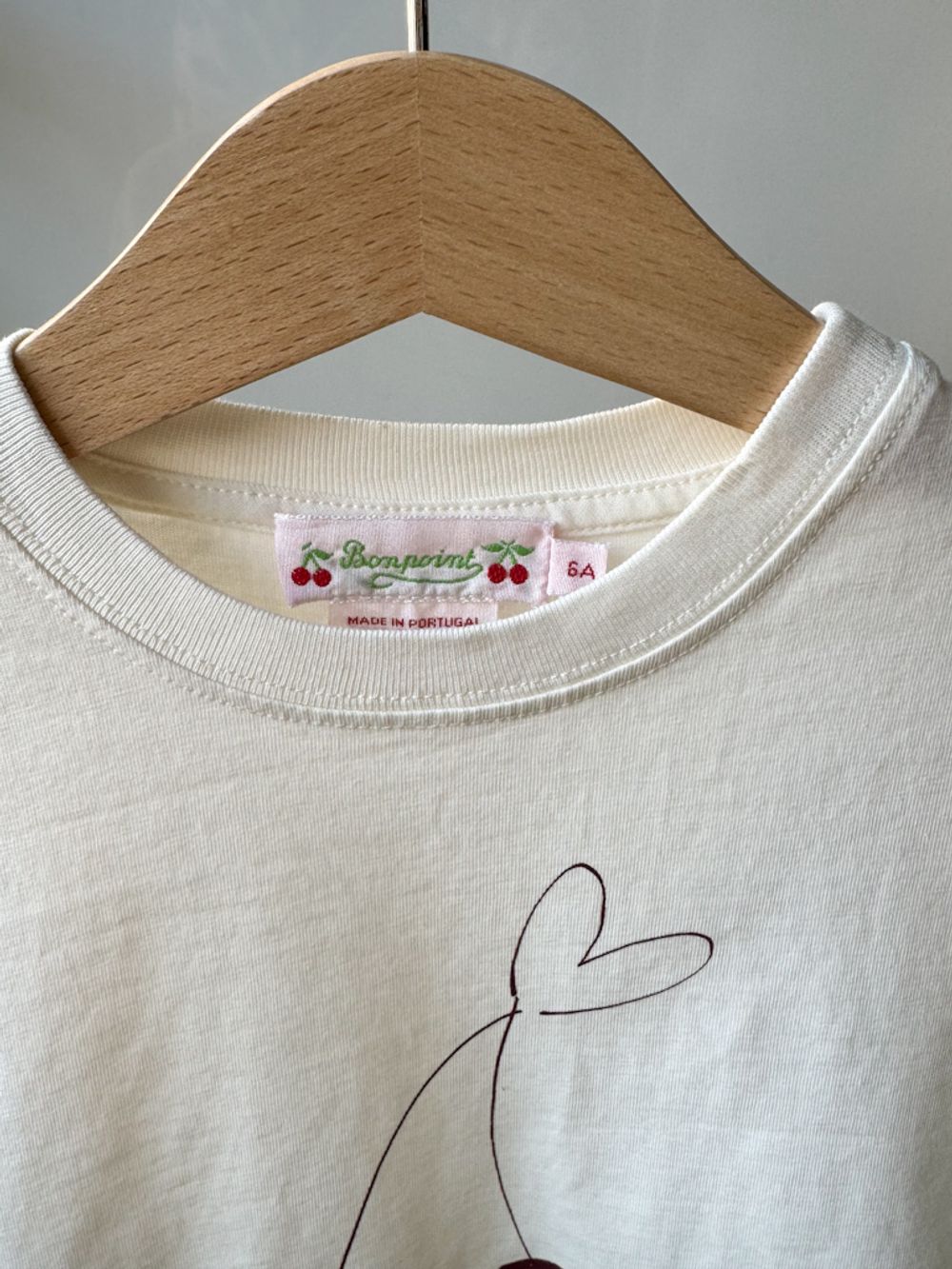 Новый хлопковый лонгслив Bonpoint, 116