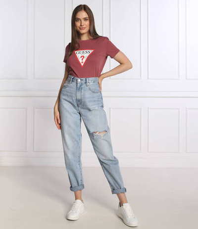 футболка original GUESS - красный(W1YI1B I3Z11)