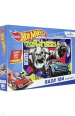 Пазл 104эл. "Hot Wheels. Мотор-зверь" (Оригами)