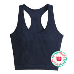 Женский топ теннисный Wilson Everyday Brami Top - classic navy