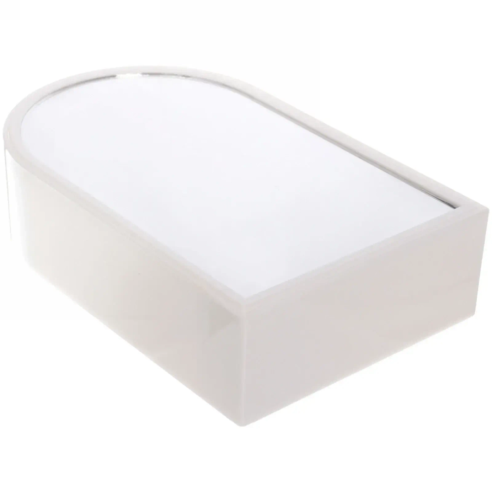 Зеркало настольное с органайзером для украшений «Beauty», цвет белый, зеленый, розовый, 17*10,5*4см