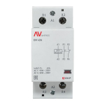 Контактор модульный EKF km-av-2-40-02-230V