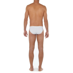 Мужские трусы слипы белые HOM CLASSIC Comfort Micro Briefs 400205_400003