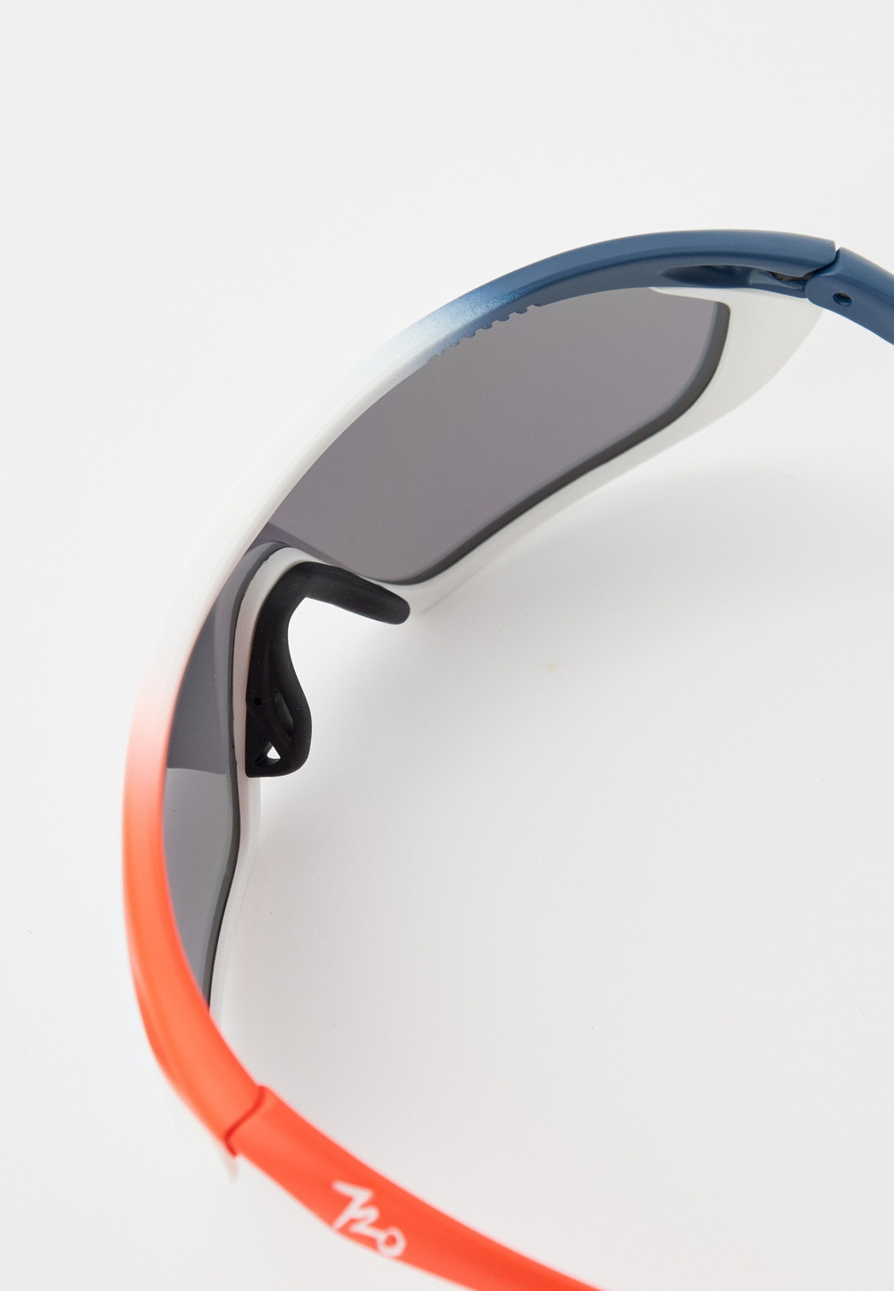 Спортивные очки 720armour Analog Pro / Matte Dark Grey Blue / Matte Neon Red Orange / Matte White Gasket / Smoke Full Blue White Lens