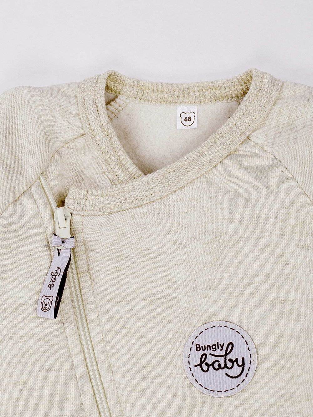 Комбинезон-косуха "Ванильный пудинг" утепленный 0+