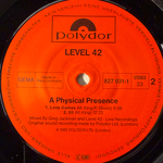 Level 42 ‎– A Physical Presence 2LP (Германия 1985г.)