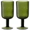 Набор бокалов для вина flowi, 410 мл, темно-зеленые, 2 шт.
