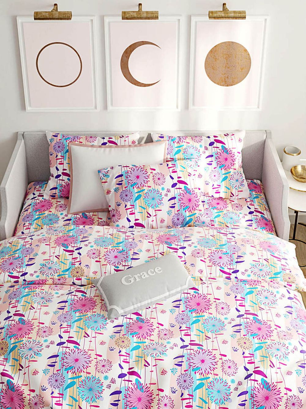 Простынь на резинке Сказка "Джаз" 160х200 см