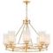 Подвесная люстра Lumina Deco Marietta LDP 8025-8 F.GD+WT