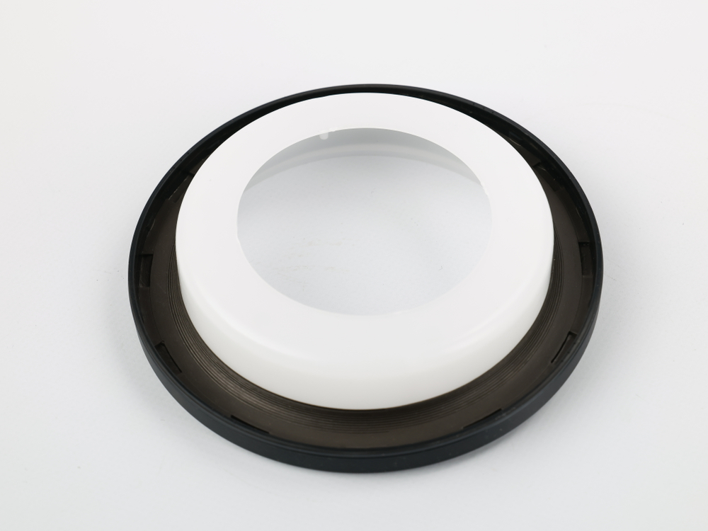 Сальник 120x150x12 коленвала МТЗ, КАМАЗ,ЧТЗ (чёрный с войлоком) SKT