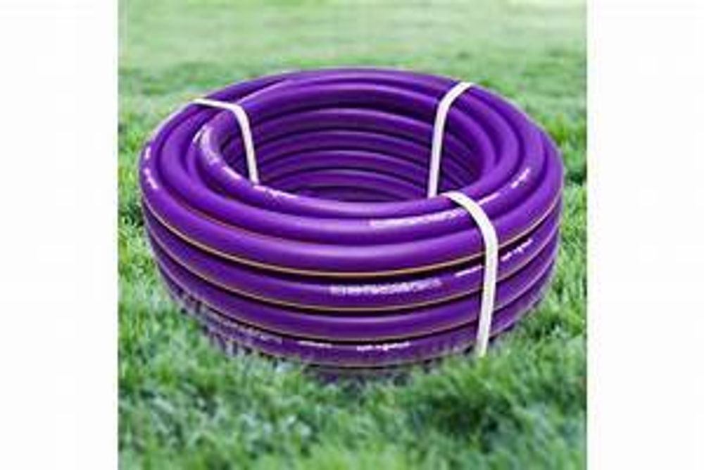 Шланг 3/4" 15 м ТЭП Polyagro ФУКСИЯ резиновый