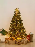 Елка с гирляндой «Грацио» (Литая+пвх) 150 см / 1,5 м