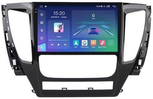 Магнитола для Mitsubishi Pajero Sport 3 2016-2021 (АКПП) - Parafar PF231LUX2U2K на Android 13, Быстрая, QLED+2K, CarPlay, 4G SIM-слот