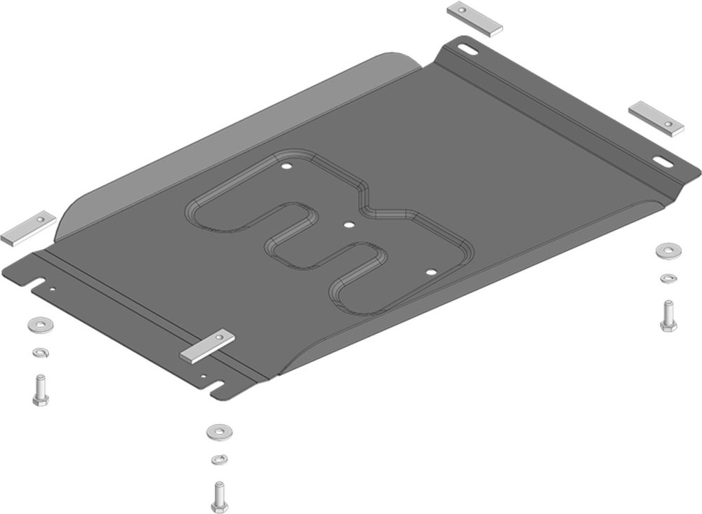 Защита стальная для Great Wall Poer Motodor.73115